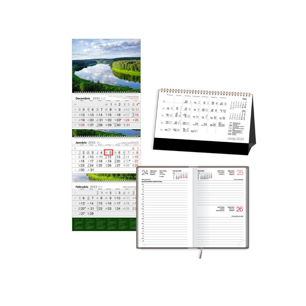 Kalendāri un plānotāji